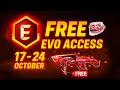 FREE Evo MP40 In Diwali Event Free Fire Free Evo Access In Diwali Event Free Fire 2025