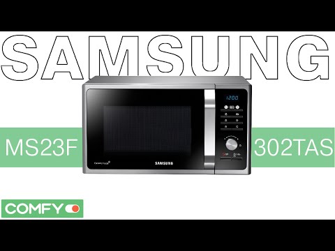 фото микроволновая печь samsung ms23f302tas 0