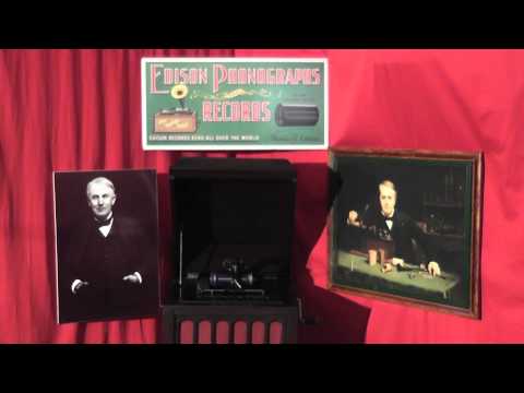 Edison blue amberol cylinder 1543 - Red Wing by Potter Chorus & NY Military Band