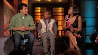 Jaden Smith, Taraji P Henson and Jackie Chan - Lopez Tonight (6/16/2010)