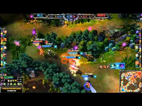 Alliance Teamfight - ALL vs NWS (S4 Worlds)