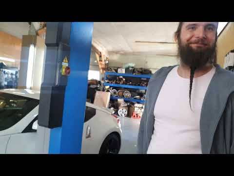 Nissan 370Z ze Szwajcarii pierwszy przegląd i serwis po sprowadzeniu w Coobcio Garage