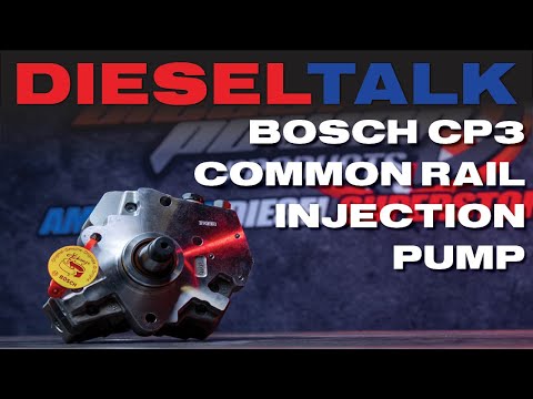 Diesel Talk | BOSCH CP3 COMMON RAIL INJECTION PUMP CUMMINS / DURAMAX