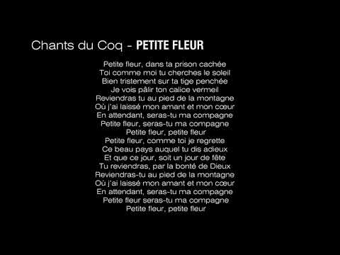 Chants du Coq  - PETITE FLEUR