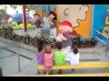 Dorney Park Charlie Brown LIVE Show With Gavin And Savannah