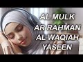 Relaxing Quran Recitation for Stress Relief Surah Al-Mulk, Al-Waqiah, Ar-Rahman, Yaseen/ Yasin