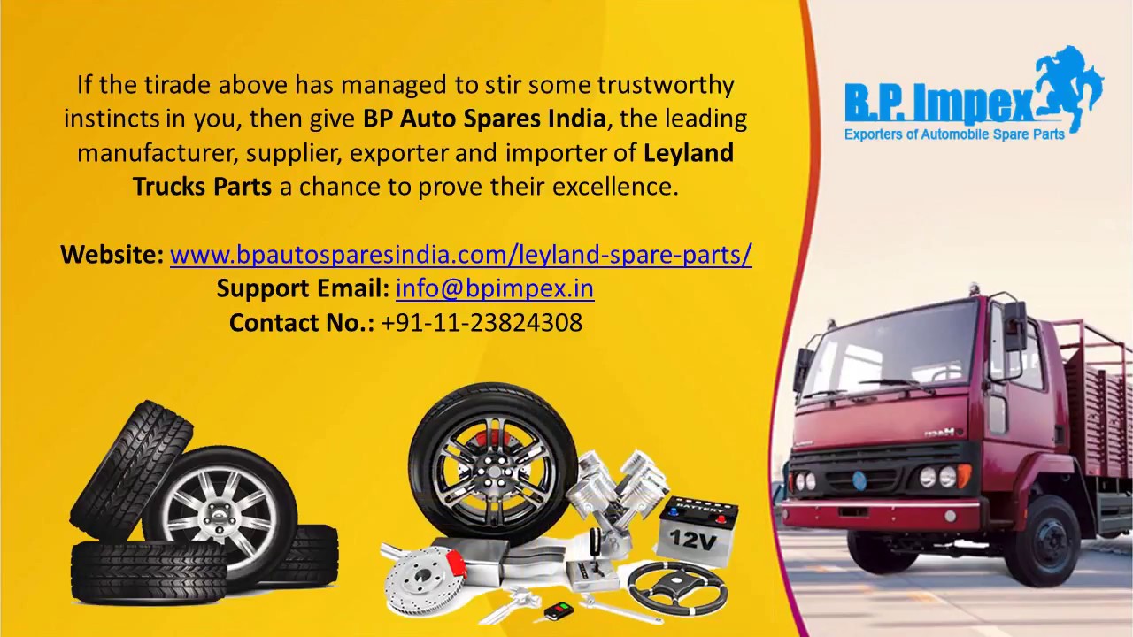 Ashok Leyland Truck Spare Parts Catalogue | Ashok Leyland Engine Spare Parts