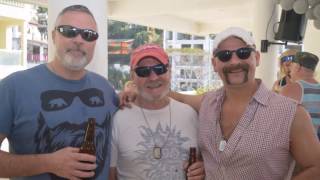 http://www.gaypv.com Beef Dip 2017 Welcome Party Blue Chairs