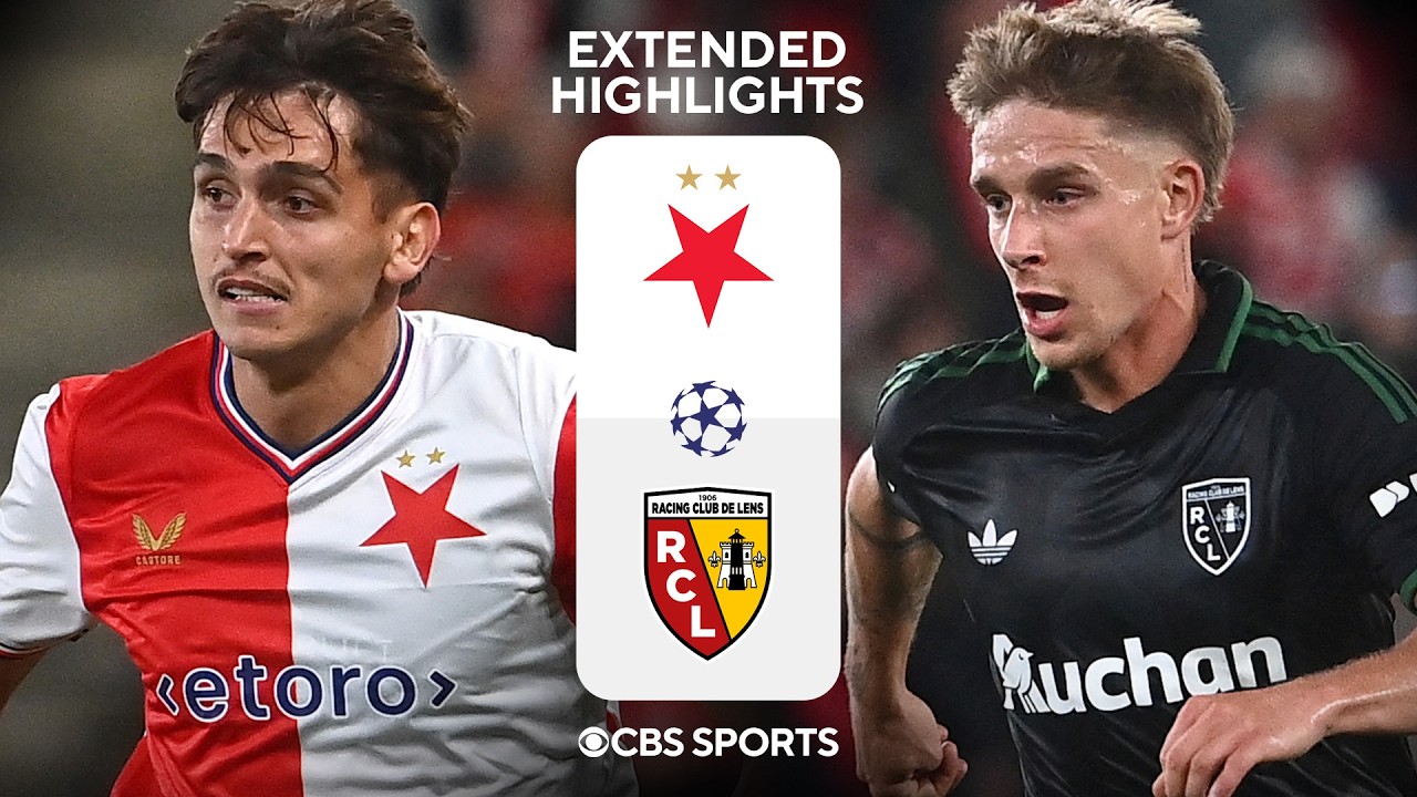 SK Slavia Praha 2 - 3 Racing Club de Lens highlights