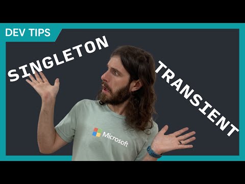 Singleton vs Transient - What's the Difference in .NET Dependency Injection?