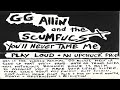 GG Allin And The Scumfucs - Scumfuc Tradition