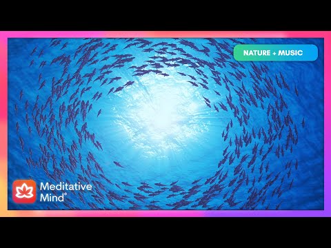 SOUNDS of OCEAN | 639Hz + 432Hz Music to Calm your Heart | Anhata Chakra Healing + Nature Frequency