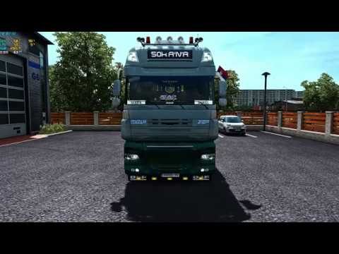 Ets2 SP Pro Mods Majne Daf Custom Build :D