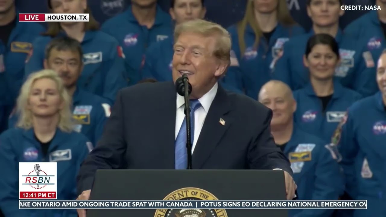 FULL EVENT: President Trump Creates U.S. Space Academy & Awards Space Medal of Honor - 08/28/26