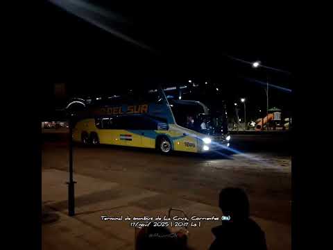 🇦🇷 Terminal de ómnibus de La Cruz, Corrientes | 17/nov/ 2025 | 20:17 hs |