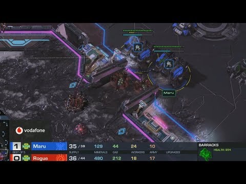 Proxy Barracks Block - IEM Semi Finals - Maru vs Rogue (Part 1/2)