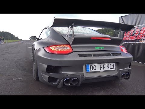 1000HP 9FF Porsche 997 GTronic vs 800HP Audi S2 Avant