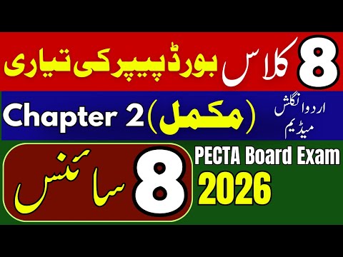 Class 8 Science | Chapter 2 (Part 3 – Complete) | Reflex Action | Board / PECTA Exam 2026