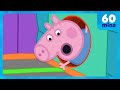 George Pig Goes Through The Whole George Gets Lost 🛝 Peppa Pig Full Episodes 1 Hour