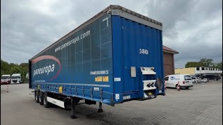 Krone Tautliner, Edscha Code XL, VDI 2700 tarpaulin semi-trailer | Image 4 - Autoline