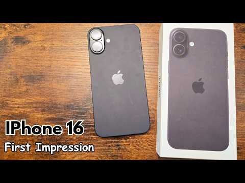 Thumbnail for Apple iPhone 16 - My First Impression