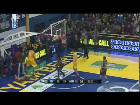 Riyadi v Homenetmen - Haidar Blockshot last seconds