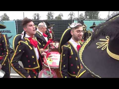 Costa de Prata ( Ovar ) - Carnaval de Ovar 2017 - Aquecimento - Terça-Feira HD