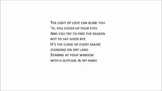 Jon Bon Jovi - Staring At Your Window With A Suitcase In My Hand ( lyrics )