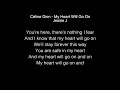 Jessie J - My Heart Will Go On Lyrics ( Céline Dion ) The Singer 2018
