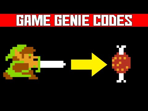 (Legend Of Zelda) Sword Creates Meat, Fire, & Bombs - Game Genie Codes