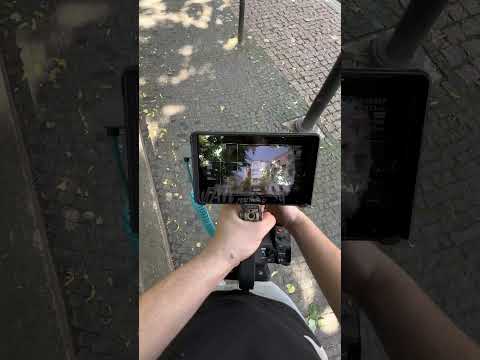 Testing the Canon YJ19x9B TV Zoom Lens on Canon C70 | Super 16 Mode Look 🎥 Vintage Broadcast #Shorts