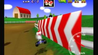 Mario Kart 64 - Moo Moo Farm 3lap 1'29"39