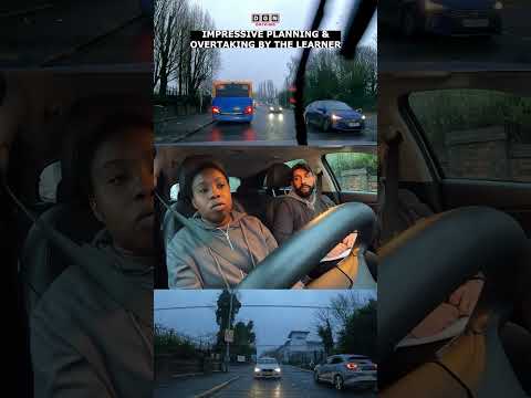 DRIVING TEST READY: EXCELLENT EXAMPLE OF PLANNING AND OVERTAKING