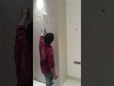 interior work finishing process #carpenter #interiordesign #nightwork