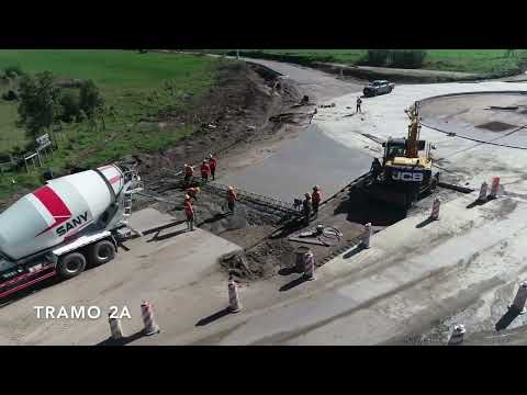 🚧 AVANCE DE OBRAS DE DOBLE VÍA DE RUTA 3 ENTRE LA RADIAL Y SAN JOSÉ DE MAYO