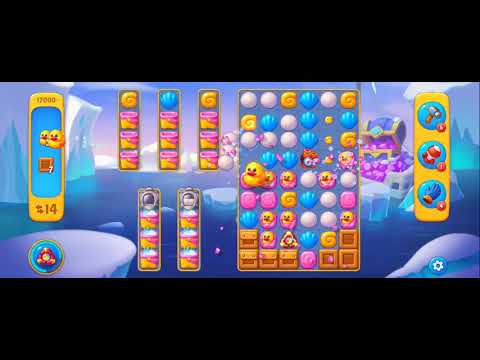 Fishdom Easy Level 17000 (with timed boosters [Super Lightning] @choraelmin 