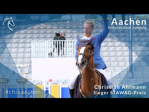 Aachen International Jumping: Christian Ahlmann siegt im STAWAG-Preis