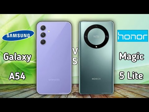 Samsung galaxy a54 5g vs honor magic 5 lite || full comparison