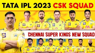 CSK Squad 2023 | CSK Target Players 2023 | Chennai Super Kings New Squad