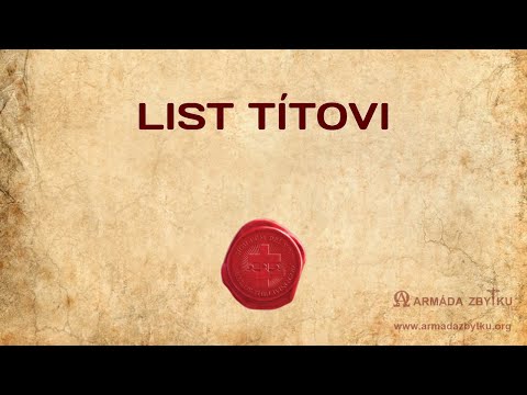 List Títovi - Biblia SK