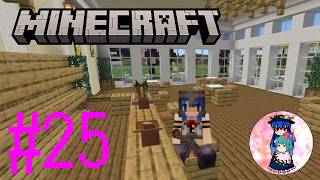 [Minecraft]#25　羊毛のアップデートが来たので、めいじ館の張り替えをしたい！