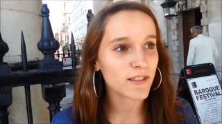 Free Range English student voxpop in London.