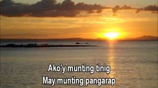 I am but a small voice (english and Tagalog)