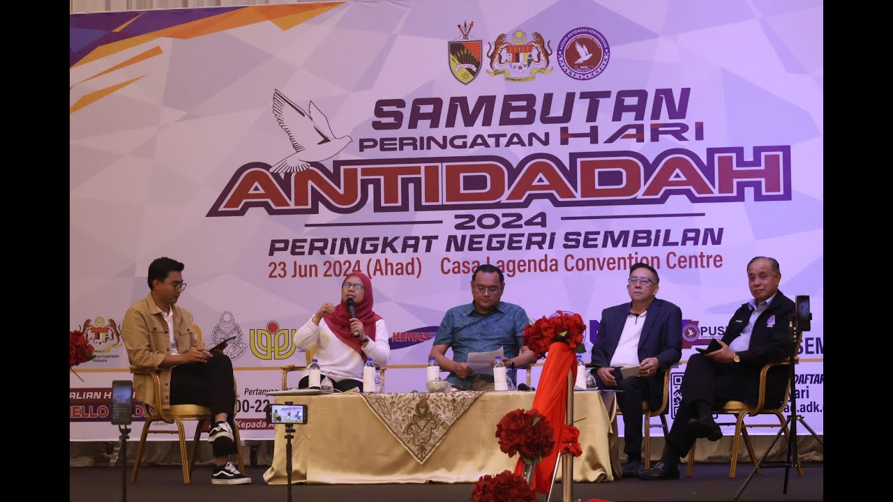 Sambutan Peringatan Hari Antidadah Negeri Sembilan meriah
