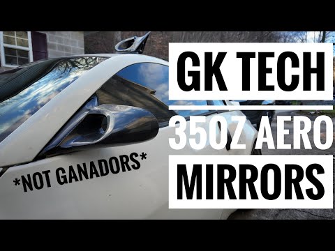 I Put FAKE Ganadors on my 350Z DRIFT CAR | GK Tech Aero Mirror Install