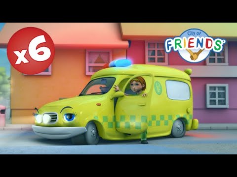 City of Friends - 1 hour of fun stories and people to help 🚑🚒🚓