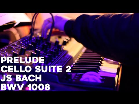 Bach Cello Suite 2 Prelude - Played on the Moog Grandmother