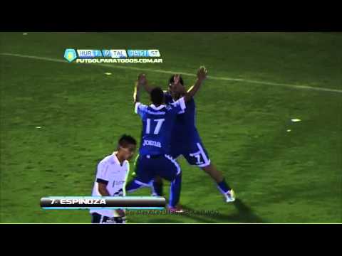 Gol de Espinoza.Huracán 2 Talleres 0. Fecha 19. Torneo Primera B Nacional.Fútbol Para Todos