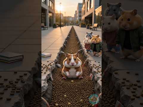Cat Finds Food in the Puddle?! 😱🐾