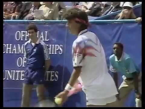 USO 1991 R4 - Connors vs Krickstein (Part 1)
